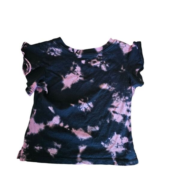 Disney Parks Exclusive Tie Dye Minnie Bat Tee Kids Sz XS/4 Halloween Graphic - Picture 5 of 10